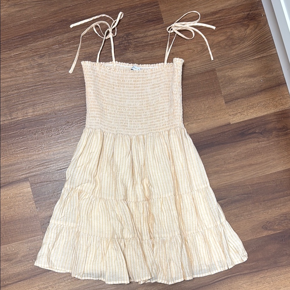 Gianni Bini Tan Strappy Dress